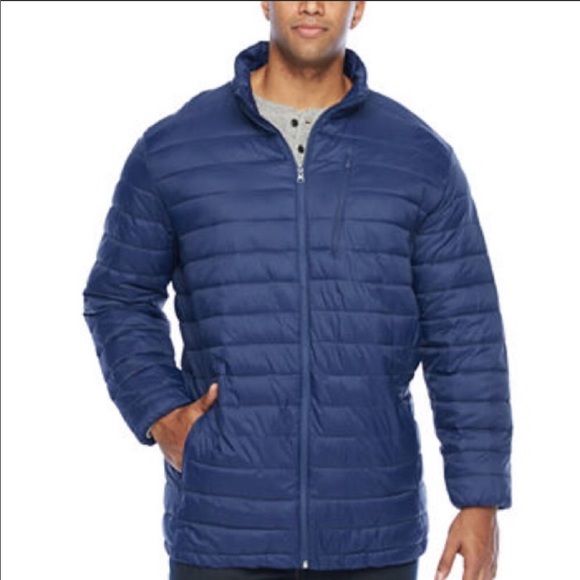 The Foundry Supply Co. Other - NWT The Foundry Navy Blue Packable Puffer Jacket
